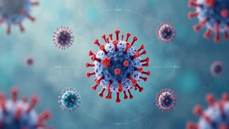 Virus: imágenes explicativas con composición simétrica