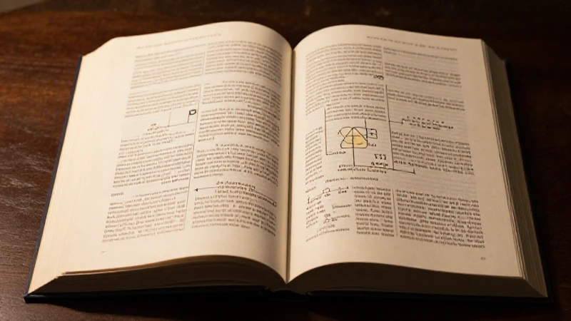 Libro abierto bajo luz cálida y legal