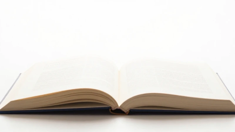 Luz cálida y suave sobre libro abierto
