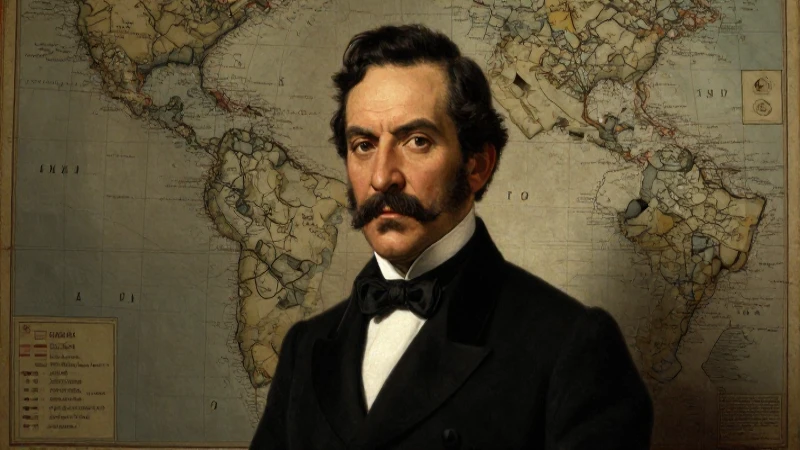 Retrato revolucionario peruano con iluminación dramática