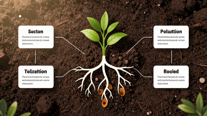 Qué es un mapa conceptual sobre la contaminación del suelo 6 Contaminación del suelo afecta las raíces vegetales