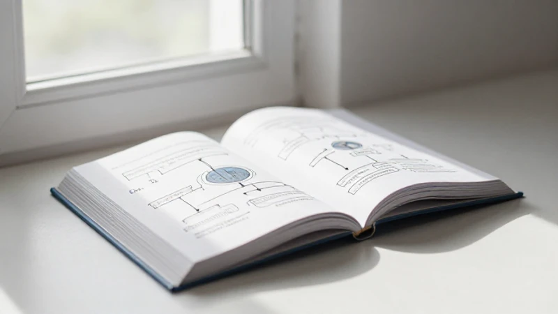Libro abierto, diagrama, luz suave y estudio