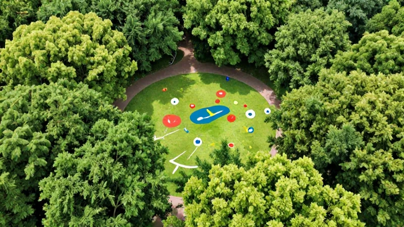 Cómo crear un mapa conceptual sobre el medio ambiente 5 Ilustración educativa con luz y color vivos
