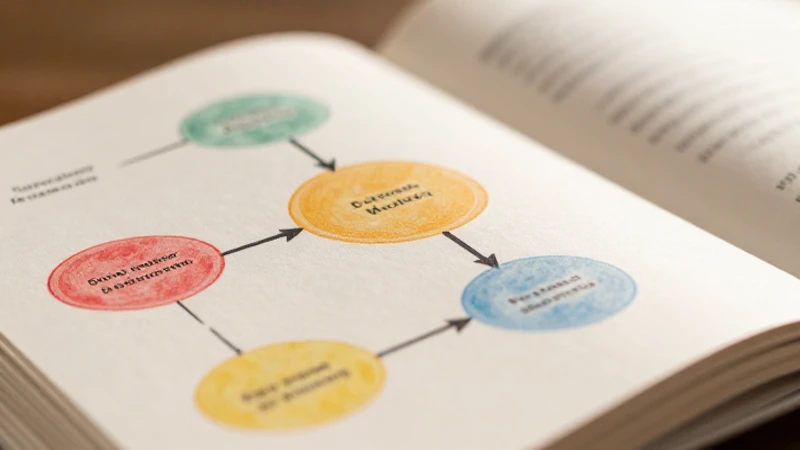 Libro abierto, diagrama cálido, enfoque suave