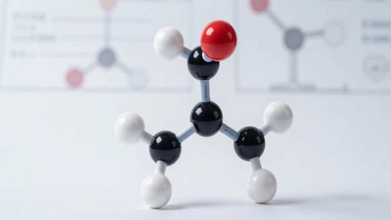 Mapa conceptual de butano: Comprendiendo su estructura y uso 4 Modelo molecular de butano, entorno científico limpio