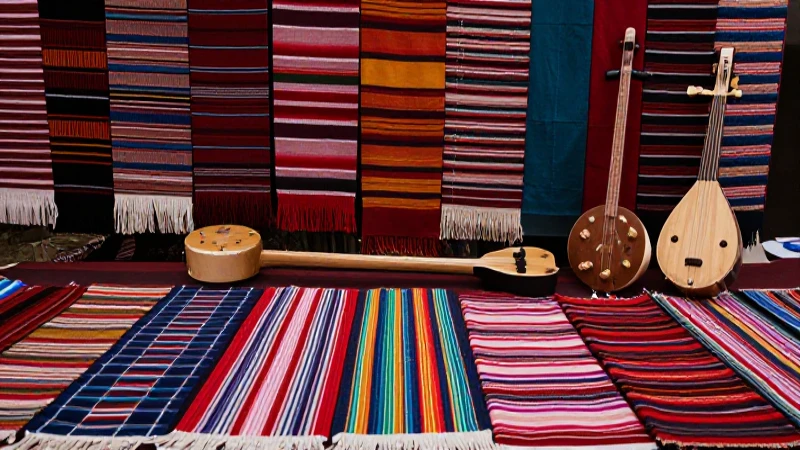 Mapa conceptual de Colombia y sus regiones: guía completa 8 Textiles, música y luz vibrante resaltan