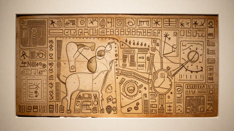 Cuáles son las características clave del mapa azteca 4 Fragmento azteca con símbolos celestiales e iluminación cálida