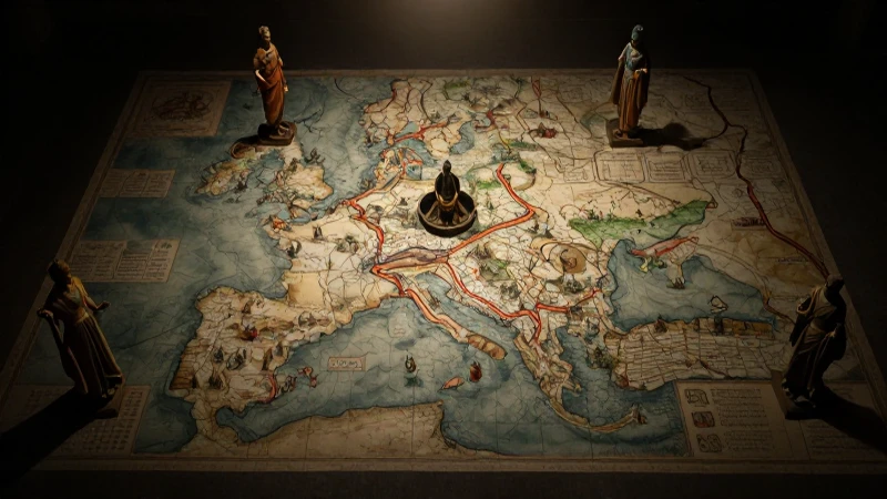Dioses antiguos dominan el mapa sombrío