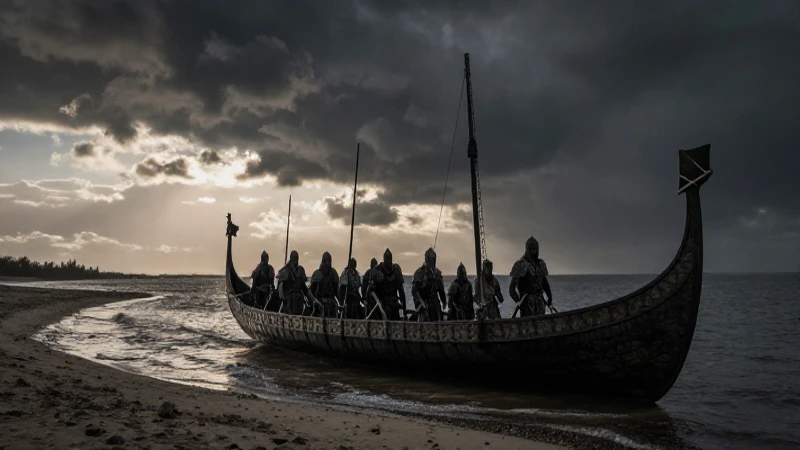 Guerreros germánicos en la playa, cinematográfico