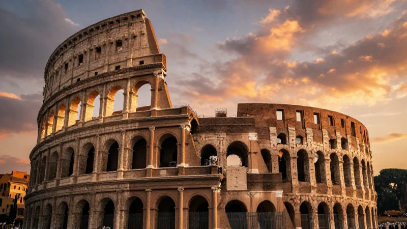 Roma evoca grandeza imperial antigua