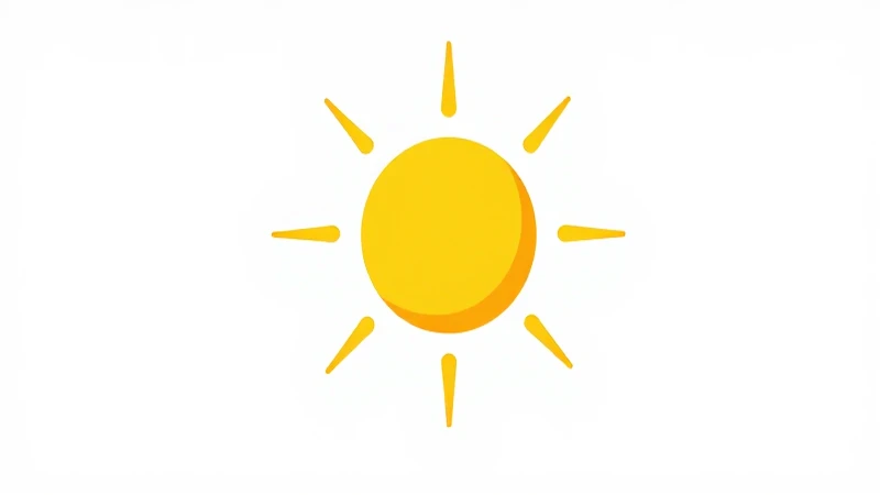 Diagrama solar radial, vista isométrica limpia