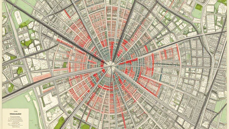 Mapa del Muro de Berlín: Entendiendo su Historia y Geografía 6 Mapa antiguo del Berlín dividido aéreo