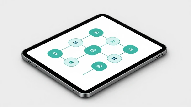 Diseño moderno e isométrico con tableta digital