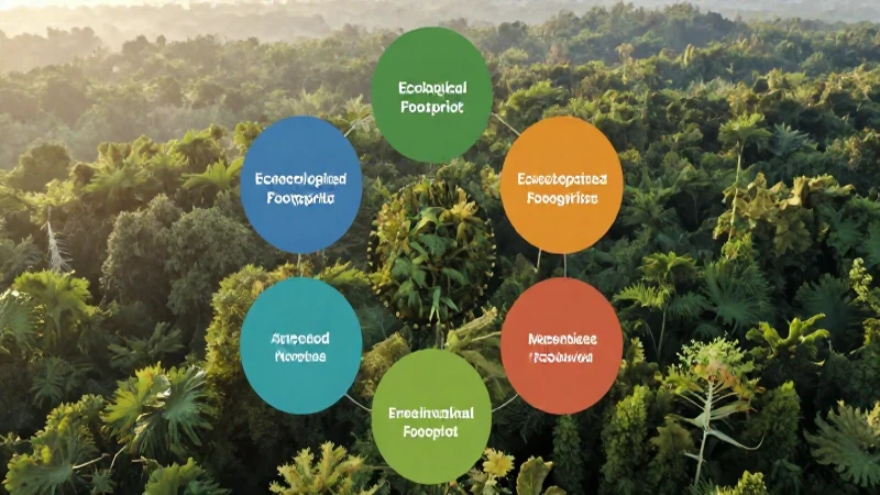 Mapa conceptual sobre la huella ecológica 4 Diagrama ecológico circular visto desde arriba