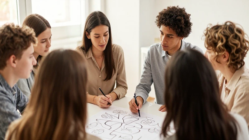 Colaboración suave entre personas diversas y cálida