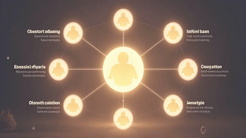 Cómo crear un mapa conceptual efectivo sobre la obesidad 8 Diagrama mental brillante sobre obesidad
