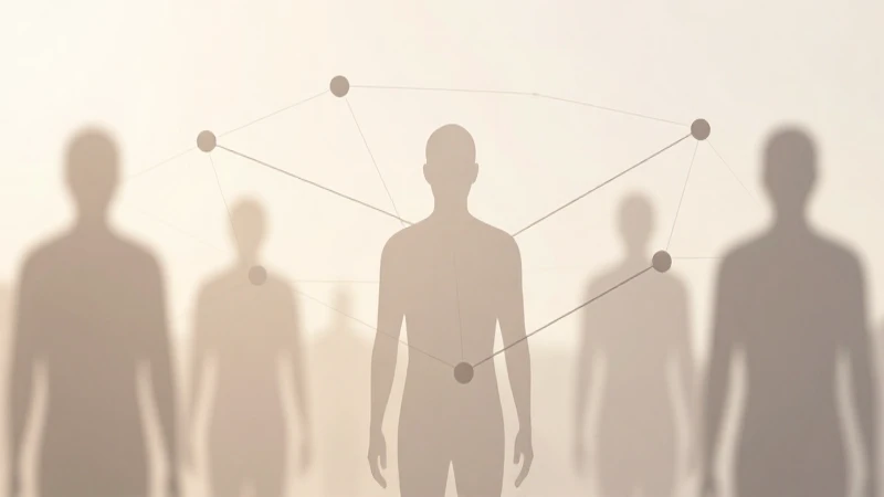 Cómo crear un mapa conceptual efectivo sobre la obesidad 10 Silueta humana estilizada con nodos iluminados