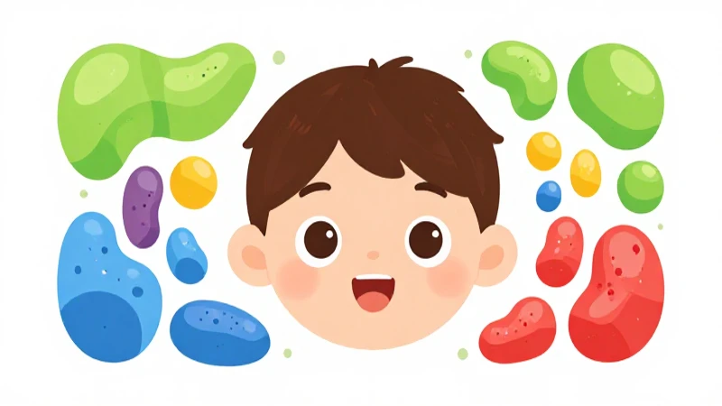 Dibujo alegre, infantil y colorido