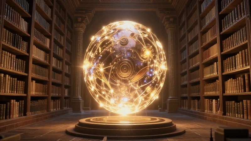 Qué tipos de conocimientos existen y cómo se pueden clasificar 12 Biblioteca antigua, esferas luminosas e iluminación cinematográfica