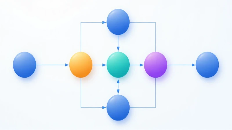 Diagrama detallado con iluminación suave y colorida