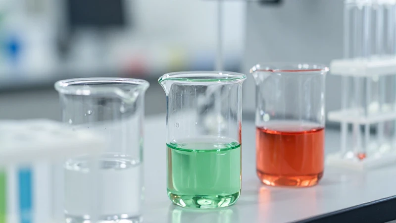 Cómo se clasifican las mezclas y sus métodos de separación 4 Bebidas coloridas en laboratorio con luz suave