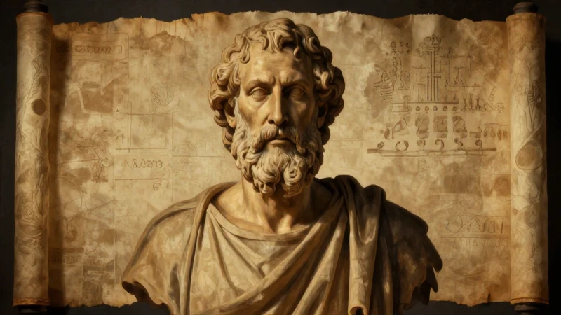 Retrato de Sócrates, estilo pictórico cinematográfico