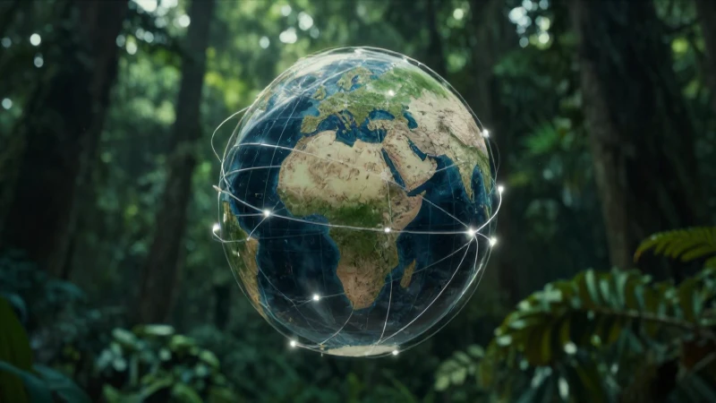 Red global impacta bosque exuberante dramáticamente