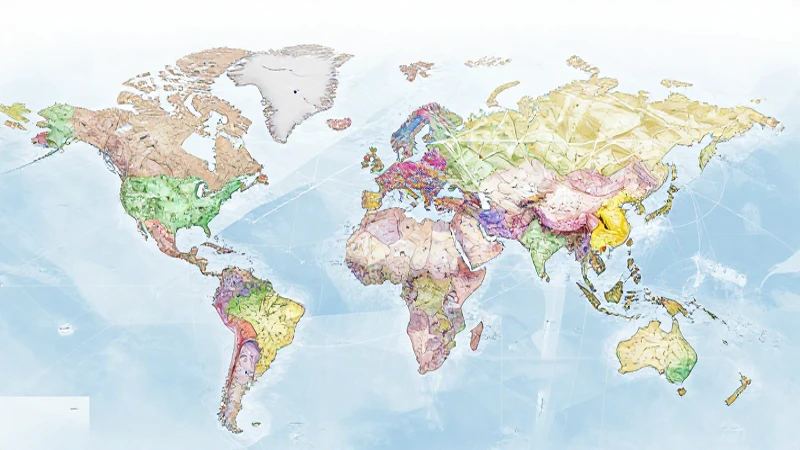 Cómo hacer un mapa mental del espacio geográfico 6 Mapa geográfico vibrante, conectado y amplio