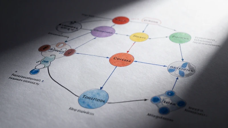 Diagrama vibrante mostrando reacciones bioquímicas