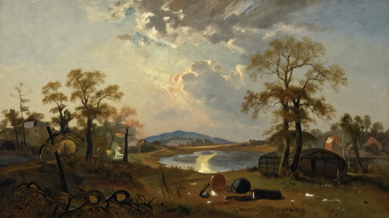 Pintura al óleo clásica holandesa luminosa