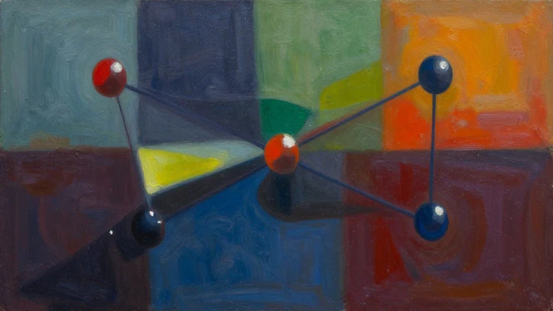 Pintura abstracta vibrante con estilo pictórico