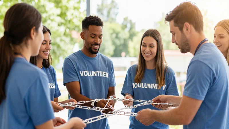 Voluntarios conectan a la comunidad suavemente