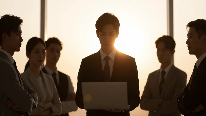 Cómo crear un mapa conceptual eficaz sobre liderazgo 7 Liderazgo en equipo bajo luz cálida