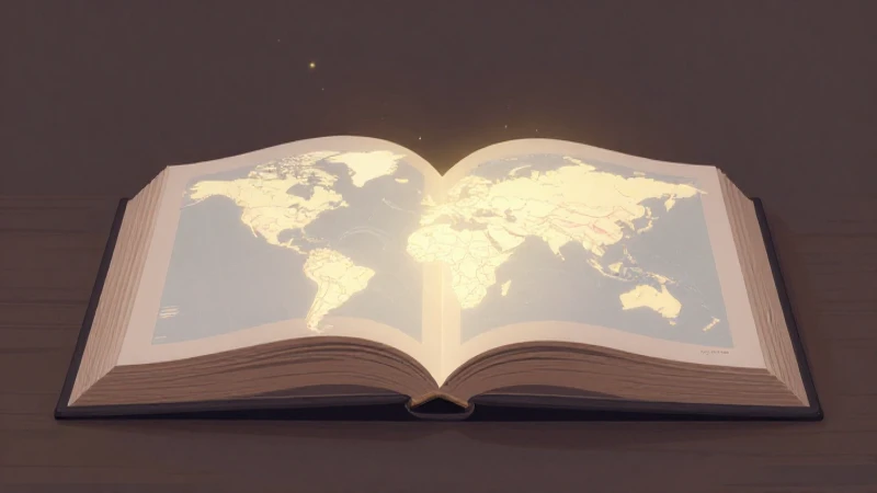 Mapas Conceptuales de la Ilustración: ¡Guía Paso a Paso! 8 Mapa brillante emerge de un libro abierto