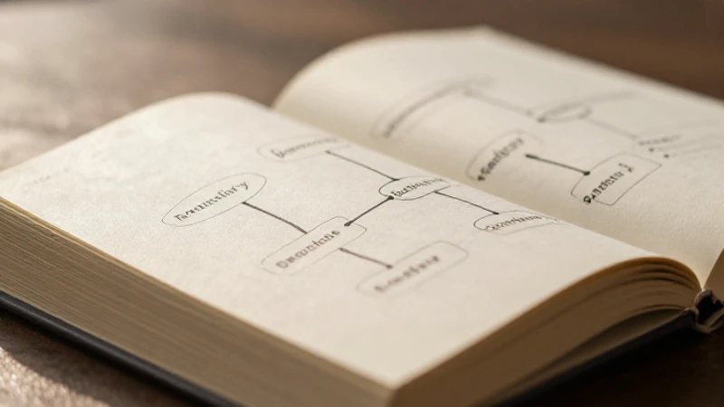 Pila de libros con diagrama iluminado