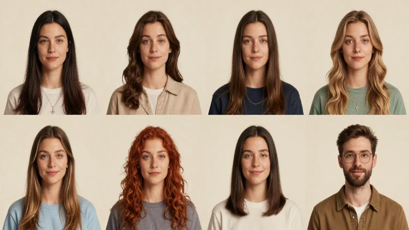 Retratos cálidos, diagramas unidos e iluminación suave