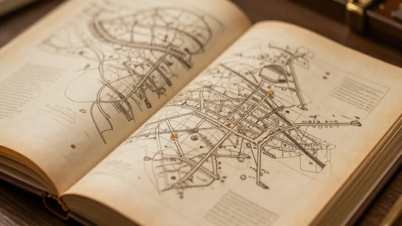 Te interesa explorar mapas conceptuales de géneros literarios 6 Mapa detallado abierto con luz cálida