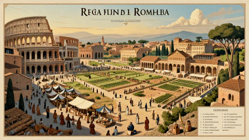 Mapas conceptuales de Roma: Explorando el Imperio Romano 5 Roma floreció en agricultura y comercio
