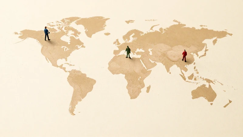 Mapa mundial ilustrado con figuras cálidas