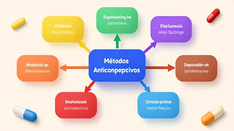 Anticoncepción: mapa visual conciso con recomendaciones claras