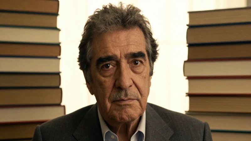 Mario Vargas Llosa: Línea de tiempo de su vida y obra 6 Retrato de Vargas Llosa, libros, luz cálida