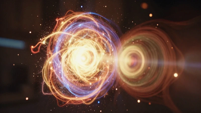 Evolución de la materia continua y discontinua en timeline 7 Impacto energético cinematográfico, profundidad suave