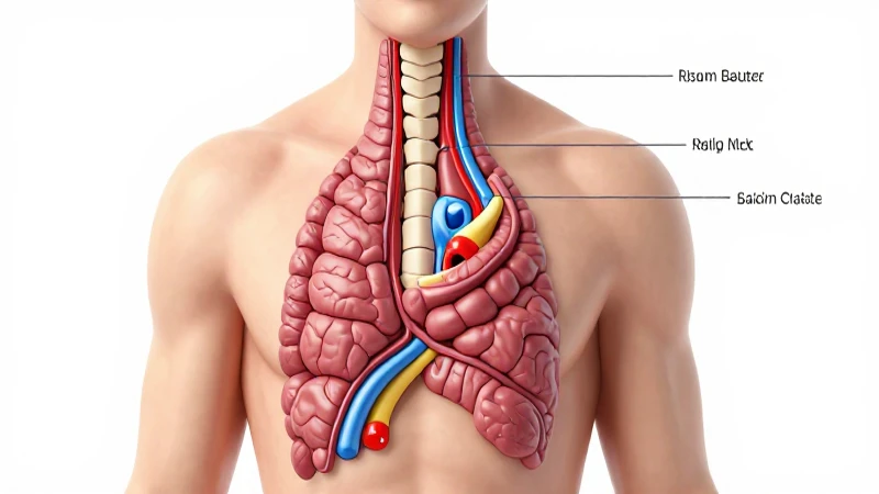 Ilustración médica del diagrama de la médula espinal