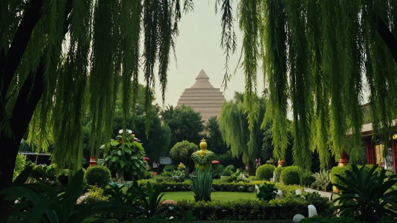 Te gustaría ver una línea del tiempo de la Mesopotamia antigua 7 Jardines colgantes, zigurat, atmósfera surrealista