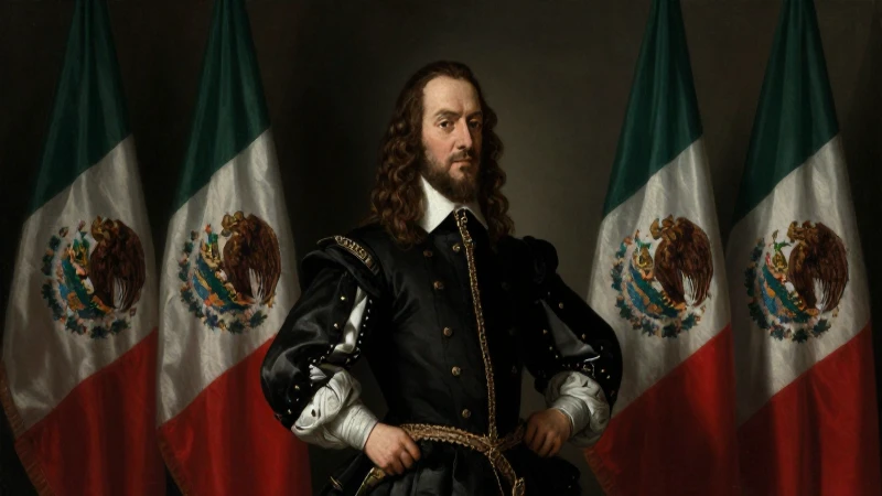 Retrato imperial sobrio con luces dramáticas