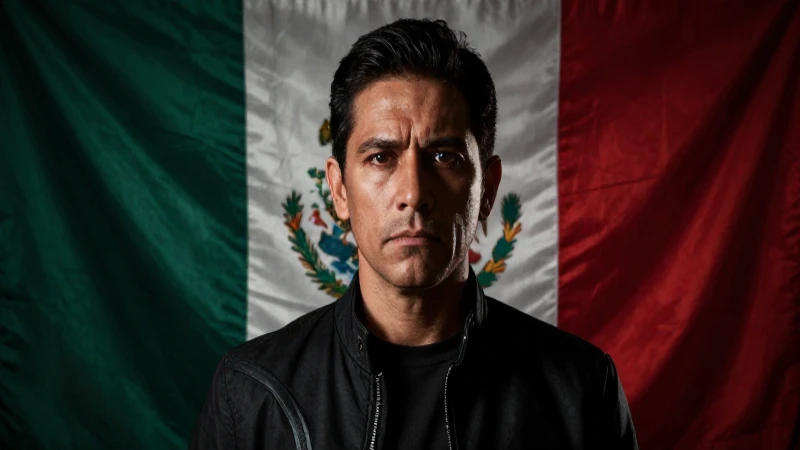 Héroe revolucionario mexicano, luz dramática y cinematográfica