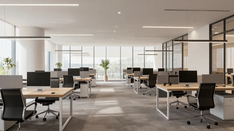 Espacio moderno minimalista con luz natural