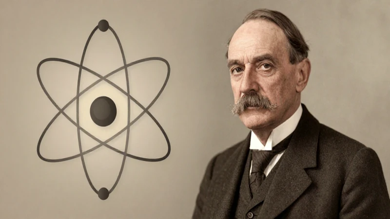Foto antigua: Bohr, átomo e iluminación suave