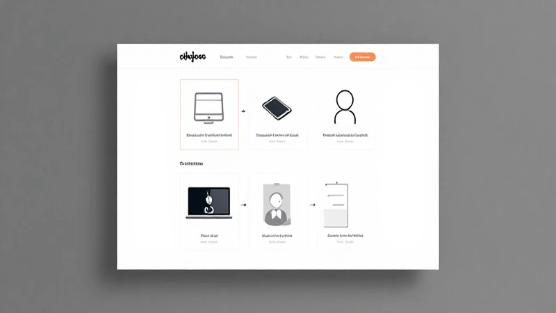 Esquema de Navegación: La Clave para una Experiencia de Usuario Exitosa 6 Diseño web simulado con luz suave