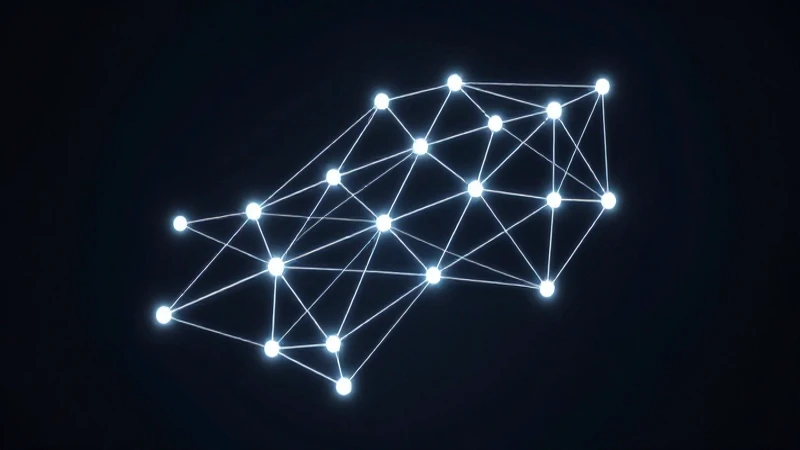 Esquema de Navegación: La Clave para una Experiencia de Usuario Exitosa 5 Red neuronal brillante en vista isométrica